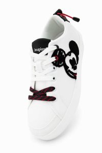 Desigual Disney's Mickey Mouse platform sneakers Triko Kadın | 097612-CQZ