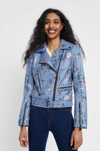 Desigual Floral biker Ceket Kadın | 682017-IMY