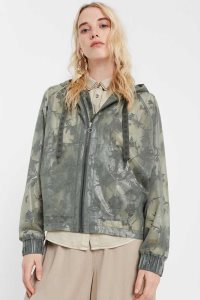 Desigual Floral transparent windbreaker Ceket Kadın | 178653-ZEL