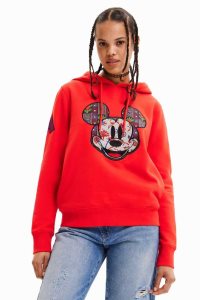 Desigual Large Disney's Mickey Mouse patch Tişörtü Kadın | 712896-JEW