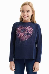 Desigual Sequin splatter Tişört Kiz Çocuk | 420756-HRJ