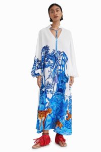 Desigual Stella Jean long kaftan Tulum Kadın | 657214-NWX