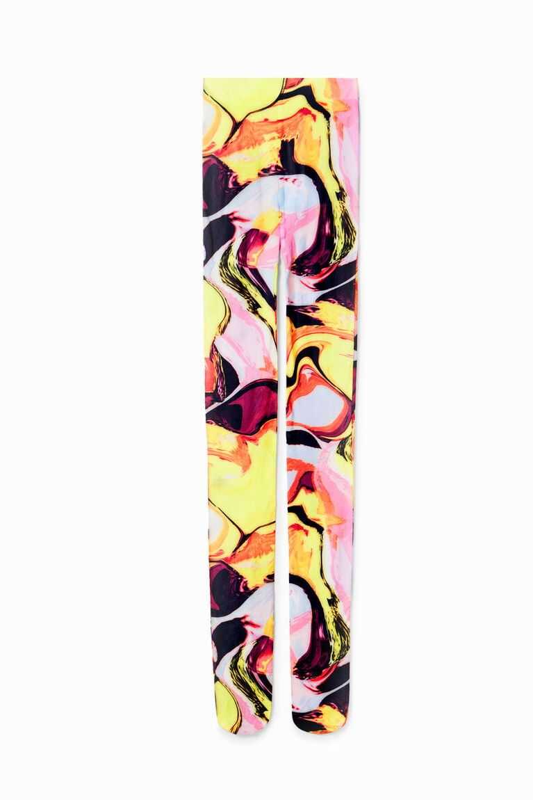 Desigual Abstract arty tights Çorap Kadın | 539476-AWN