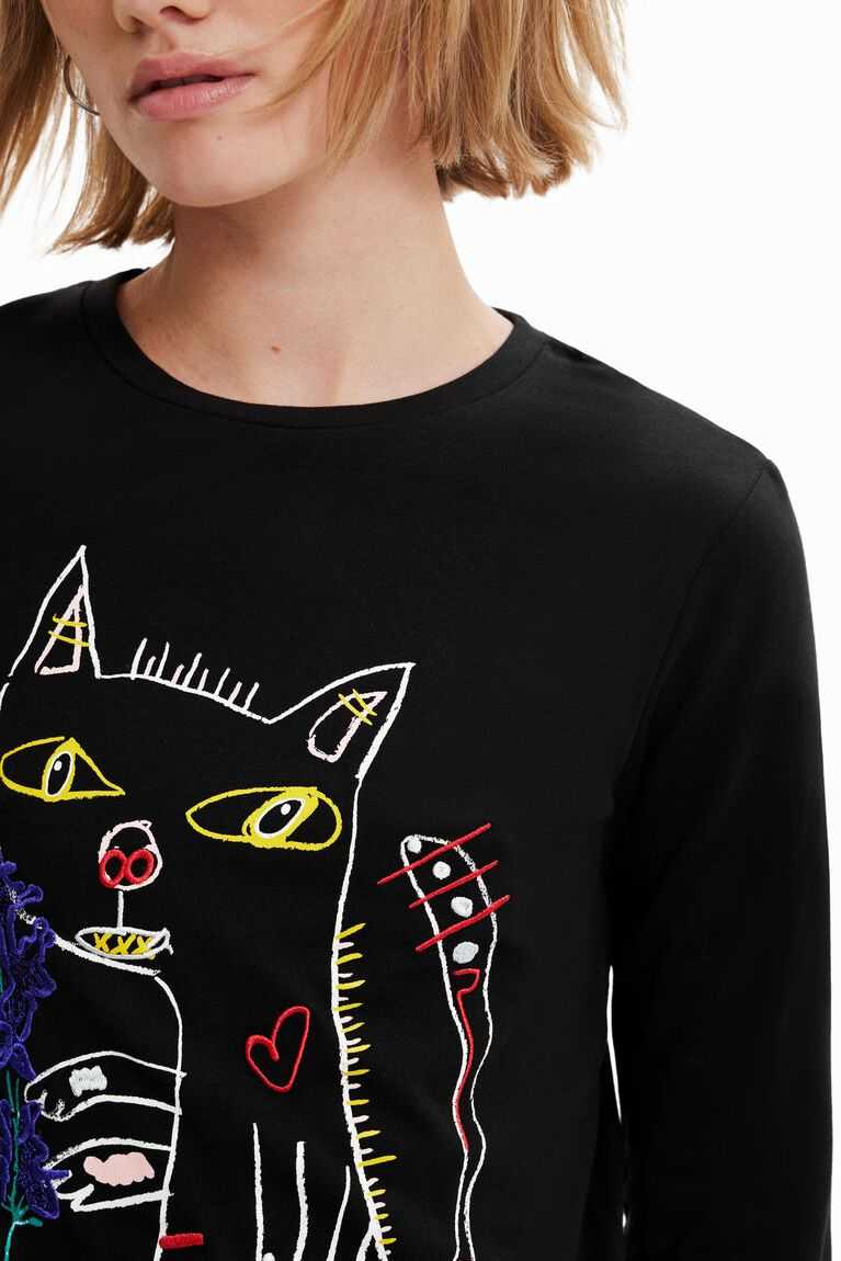 Desigual Arty cat Tişört Kadın | 207153-CUS