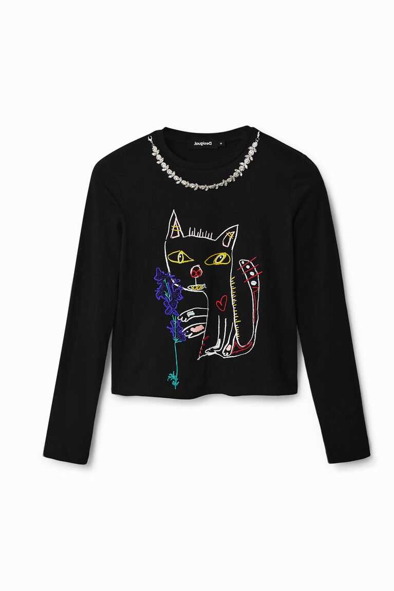 Desigual Arty cat Tişört Kadın | 207153-CUS