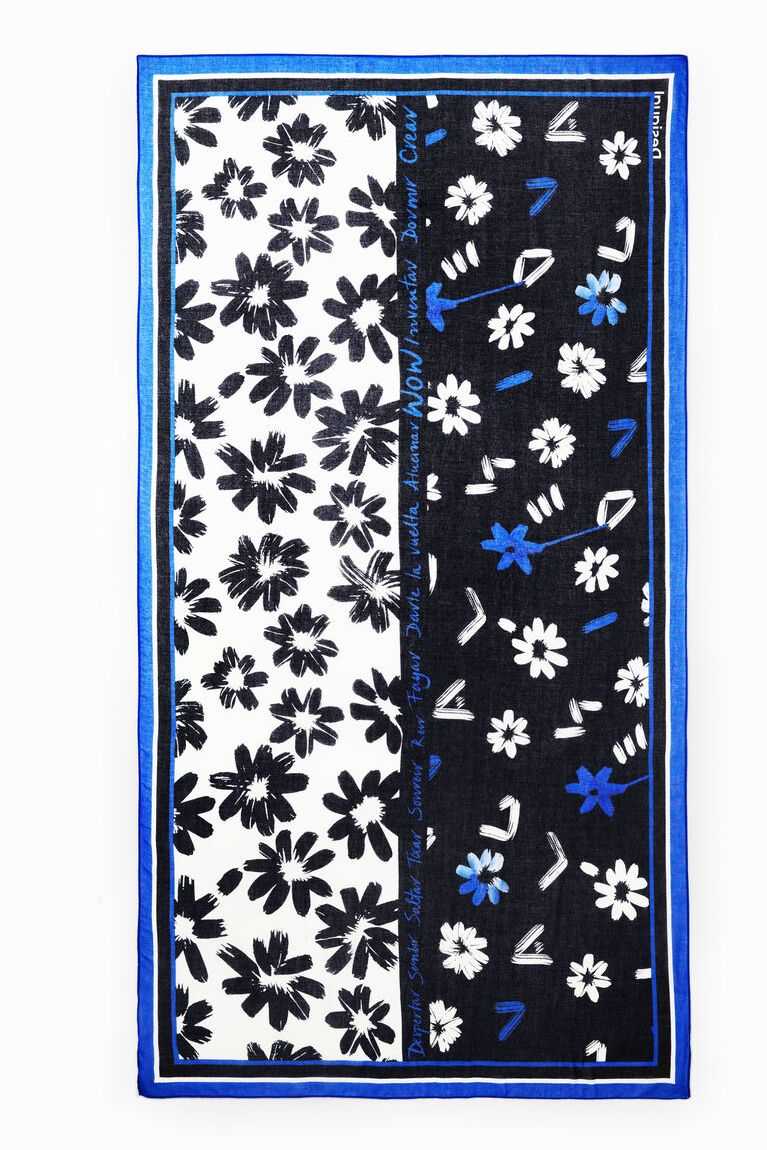 Desigual Arty rectangular floral foulard Fular Kadın | 360892-XEW