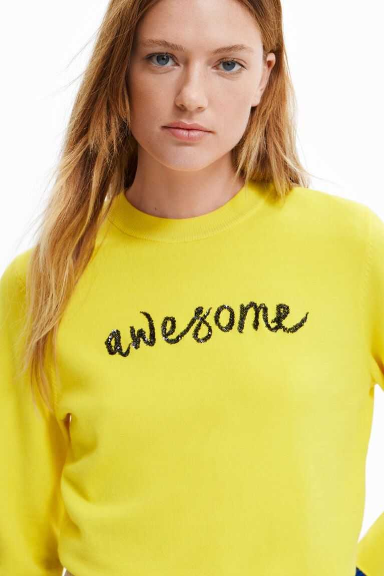 Desigual Awesome jumper Kazak Kadın | 376092-ALP