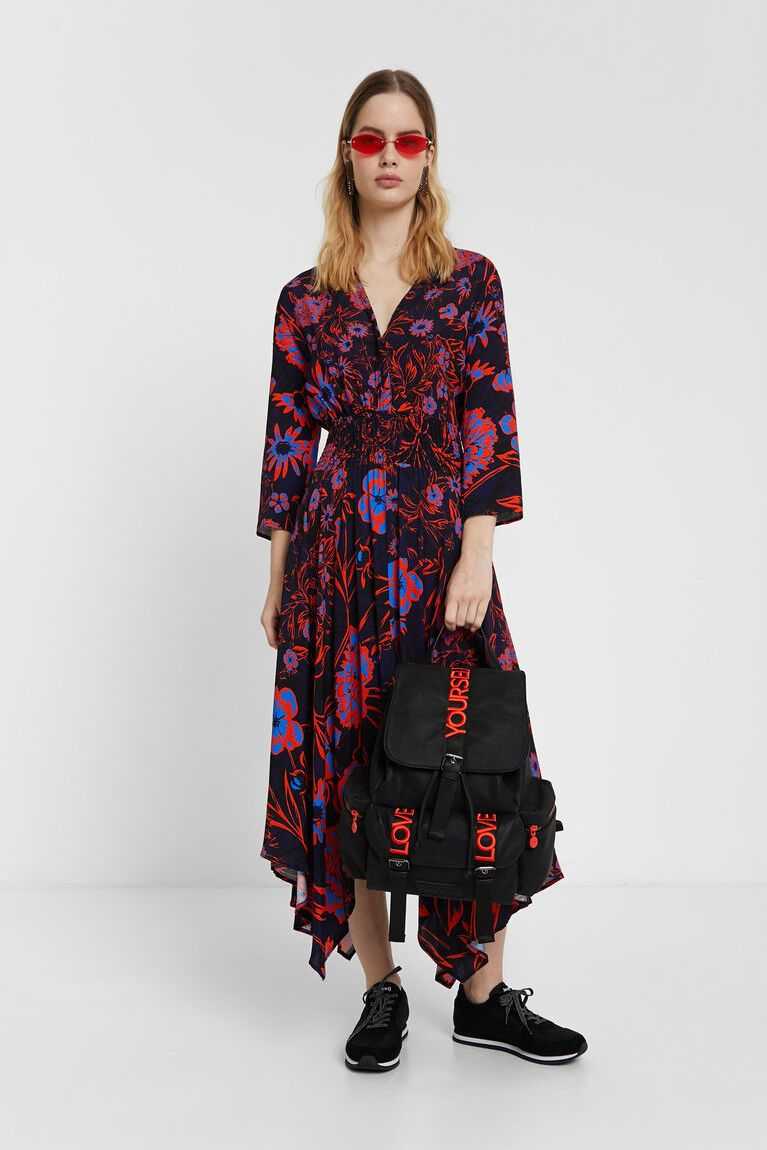 Desigual Boho midi with floral print Tulum Kadın | 359164-RUG