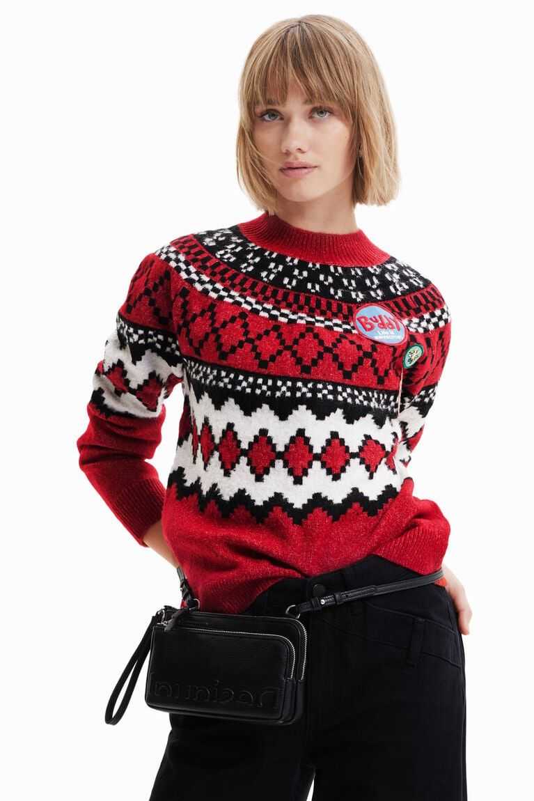 Desigual Border jumper Kazak Kadın | 950376-SDE