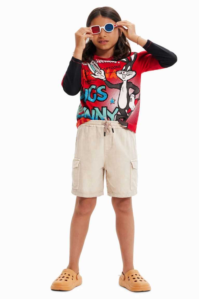 Desigual Bugs Bunny double-sleeve Tişört Erkek Çocuk | 217950-VAN