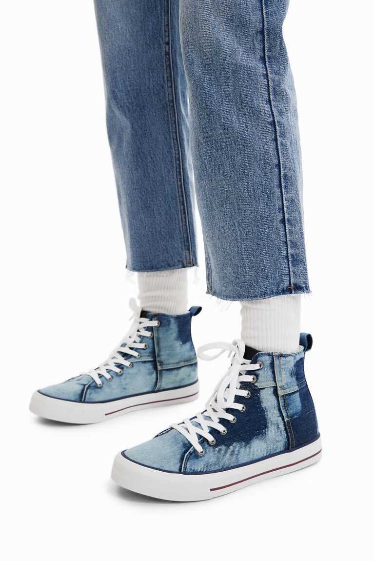 Desigual Denim high-top Spor Ayakkabı Kadın | 932857-XUF