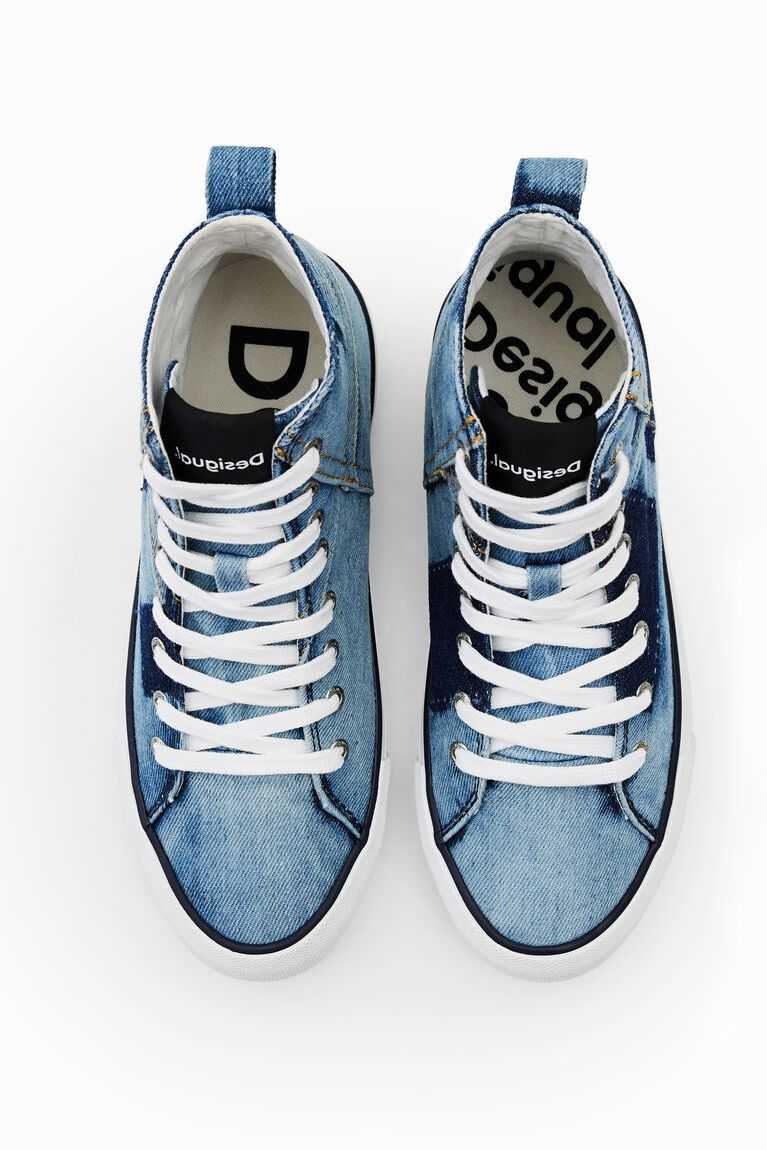 Desigual Denim high-top Spor Ayakkabı Kadın | 932857-XUF