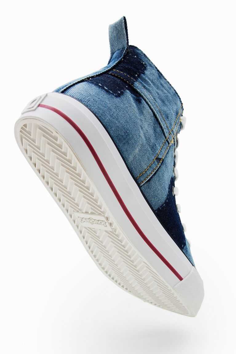 Desigual Denim high-top Spor Ayakkabı Kadın | 932857-XUF