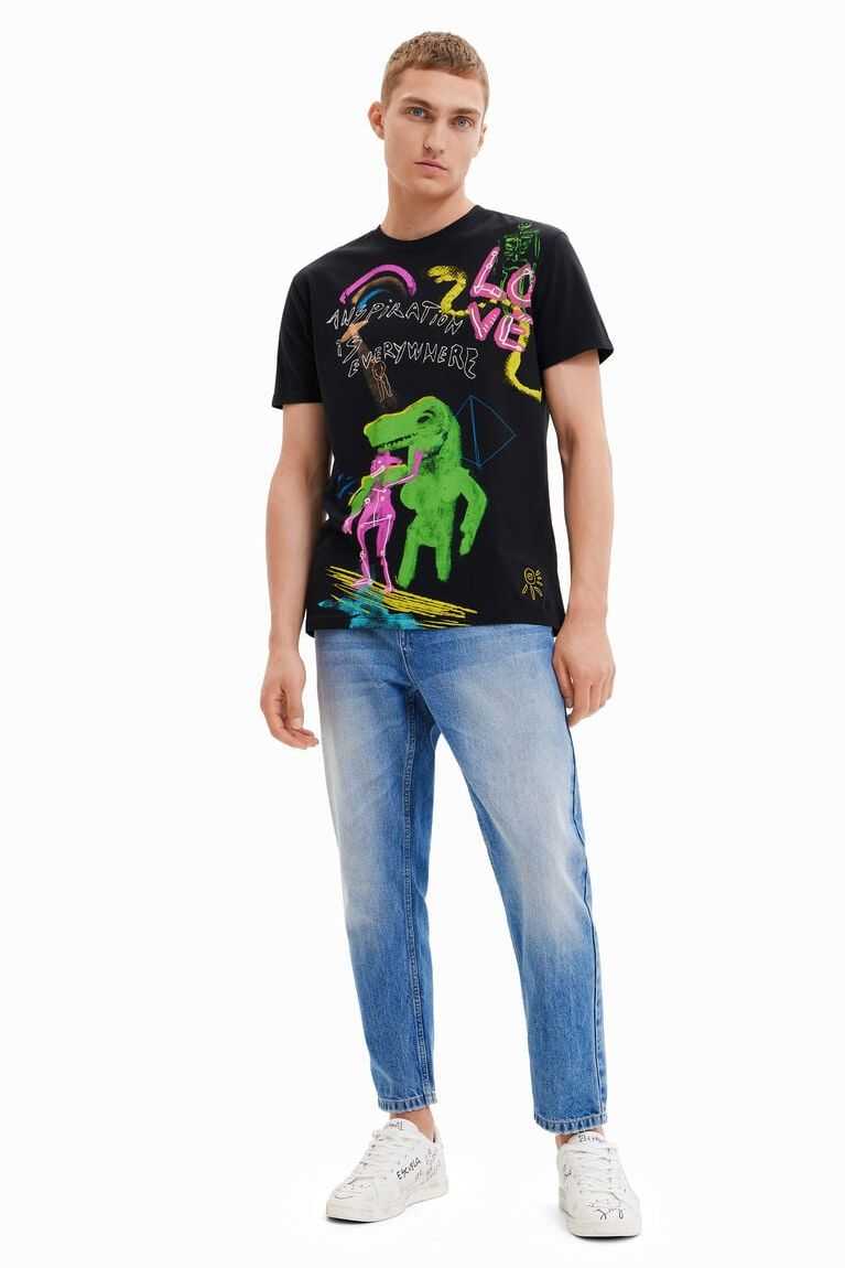 Desigual Dino short-sleeve Polo Gömlek Erkek | 943872-LOE