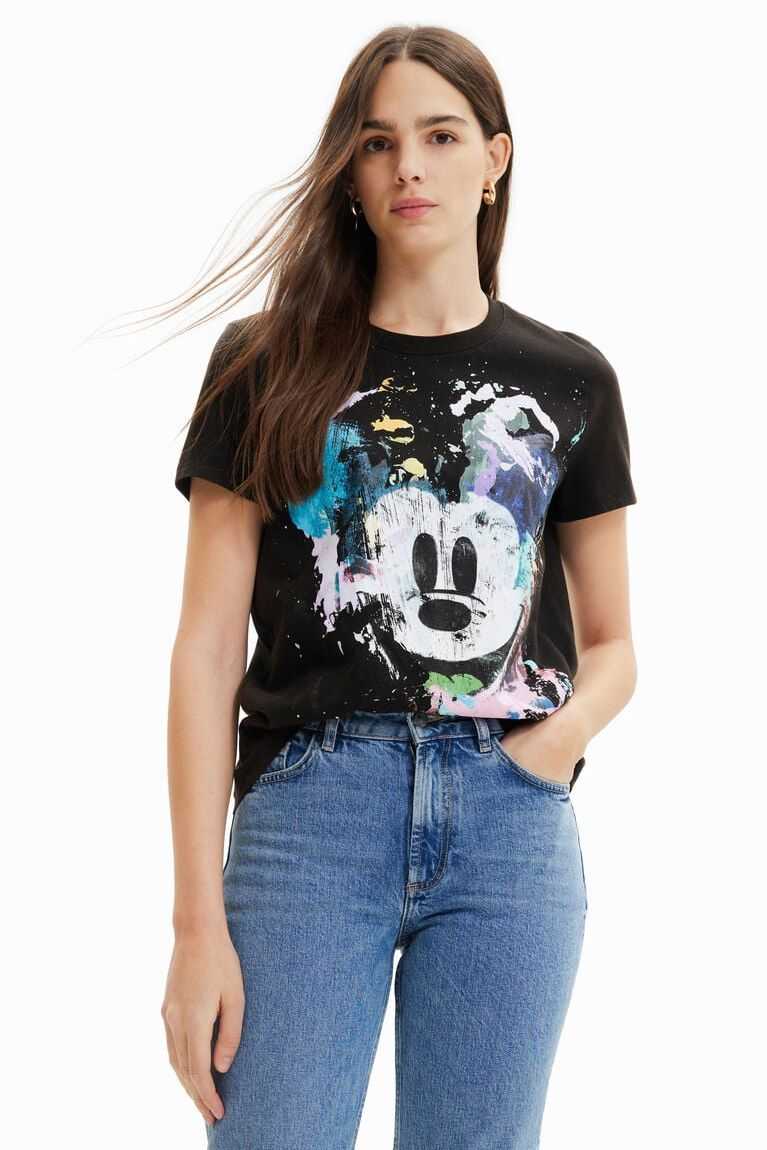 Desigual Disney's Mickey Mouse arty Tişört Kadın | 618534-DBR