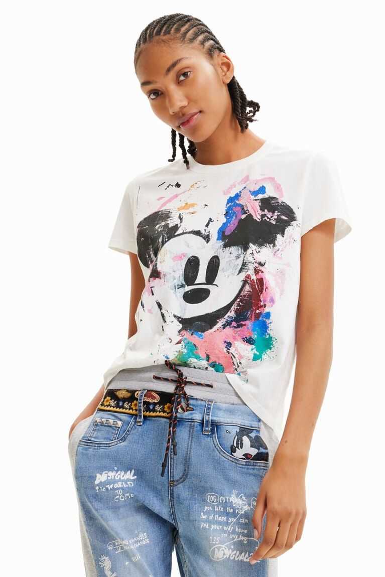 Desigual Disney's Mickey Mouse arty Tişört Kadın | 843217-DAJ