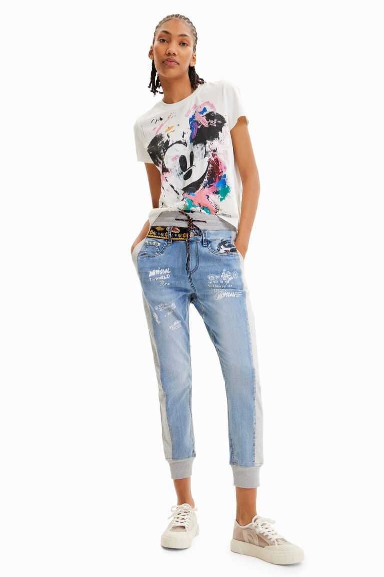 Desigual Disney's Mickey Mouse arty Tişört Kadın | 843217-DAJ