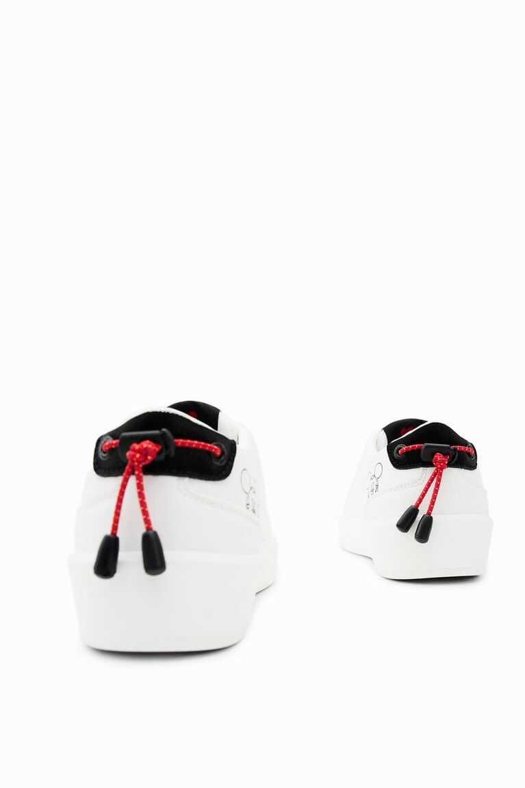 Desigual Disney's Mickey Mouse platform sneakers Triko Kadın | 097612-CQZ