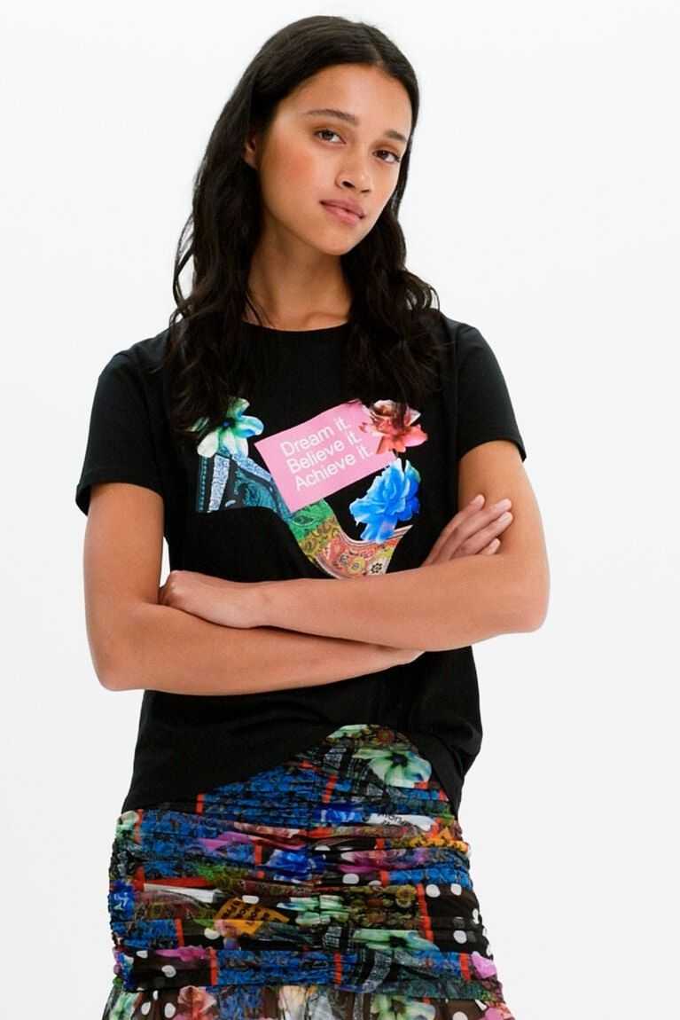 Desigual Fantasy print Tişört Kadın | 683291-NDU