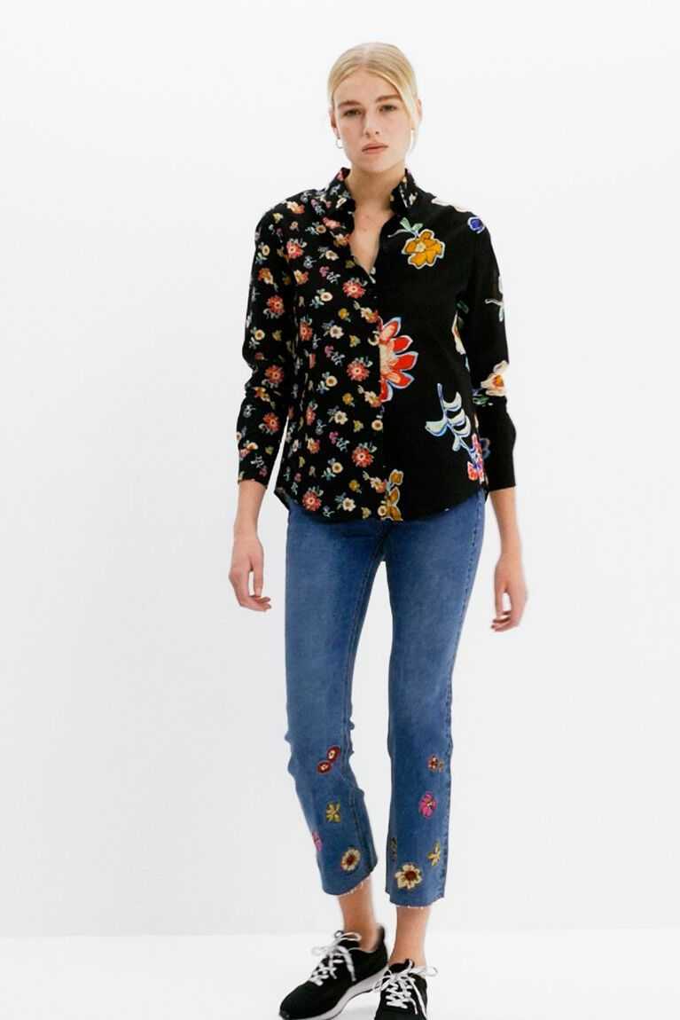 Desigual Floral half-and-half Üstler Kadın | 540971-WER