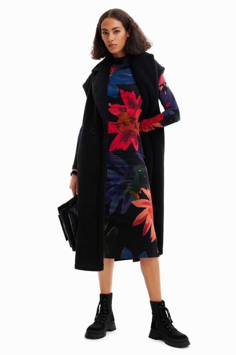 Desigual Floral midi Tulum Kadın | 541609-RYU