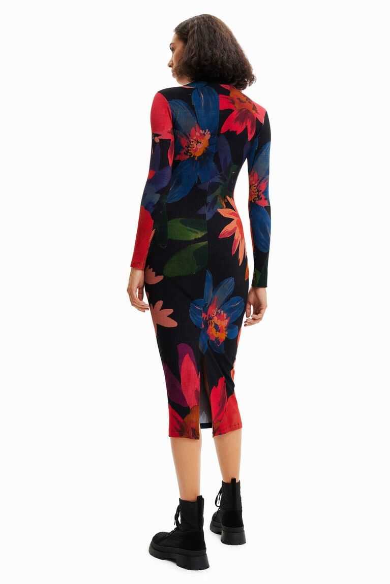 Desigual Floral midi Tulum Kadın | 541609-RYU