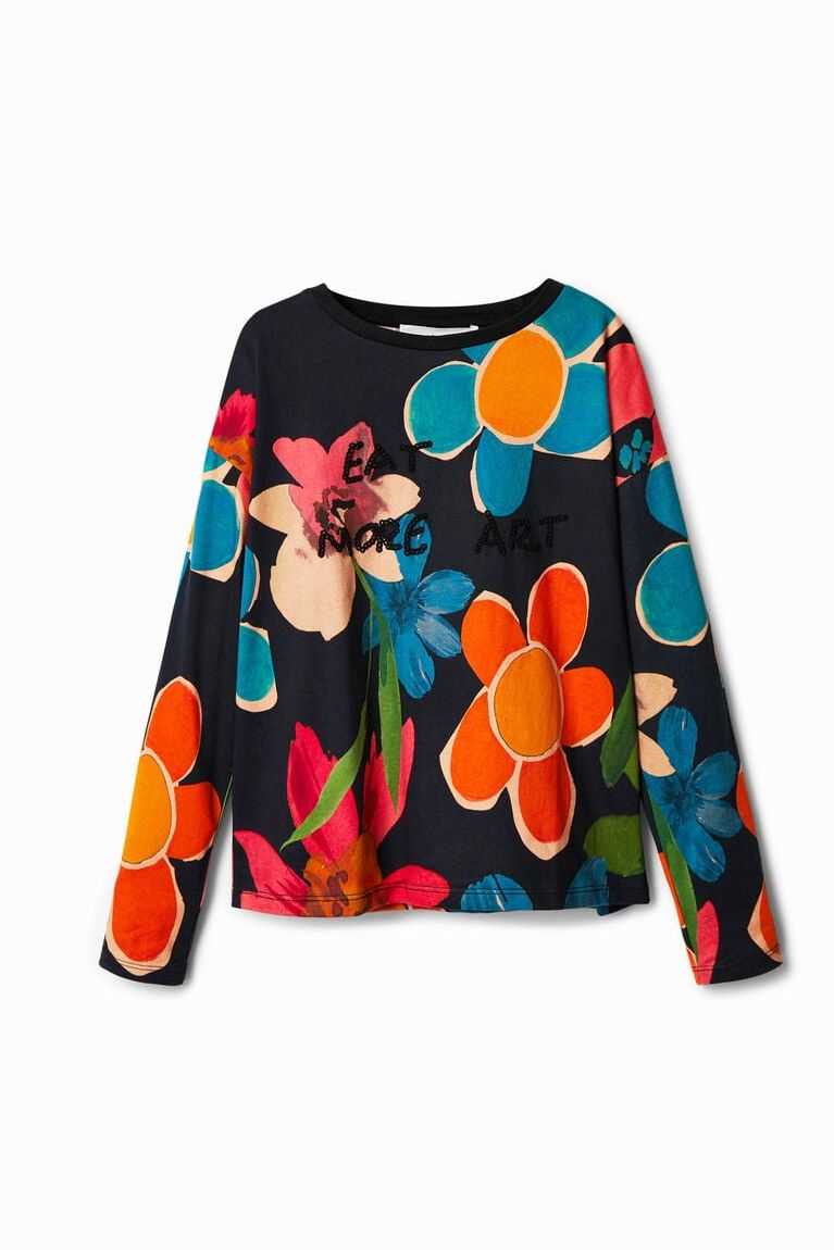 Desigual Floral print Tişört Kiz Çocuk | 964218-RFK