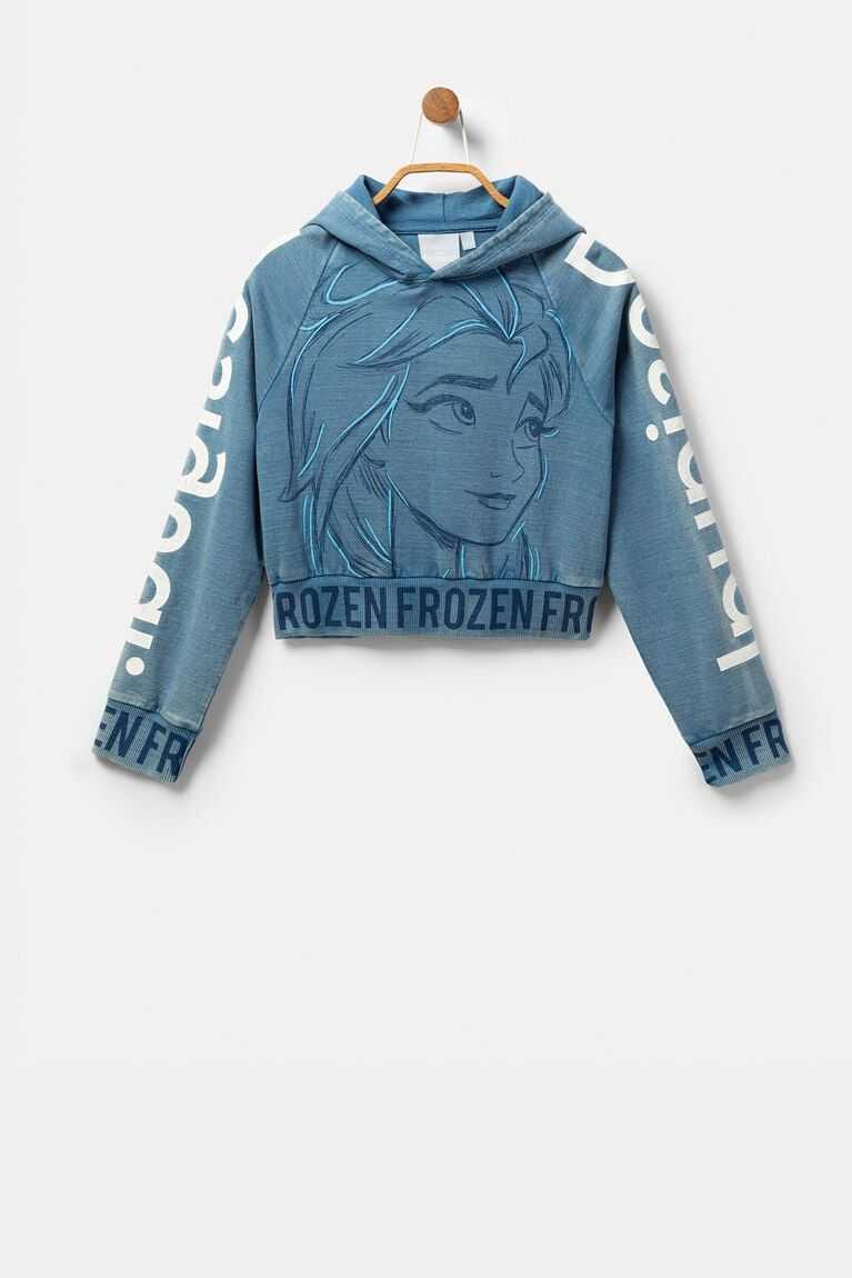 Desigual Frozen 2 hooded Tişörtü Kiz Çocuk | 629534-PBR