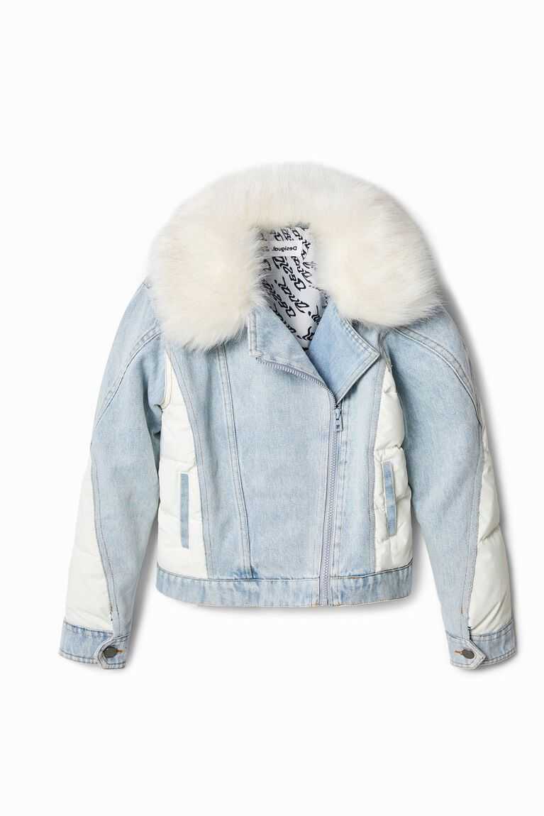 Desigual Fur-effect trucker Kaban Kiz Çocuk | 912804-UKI