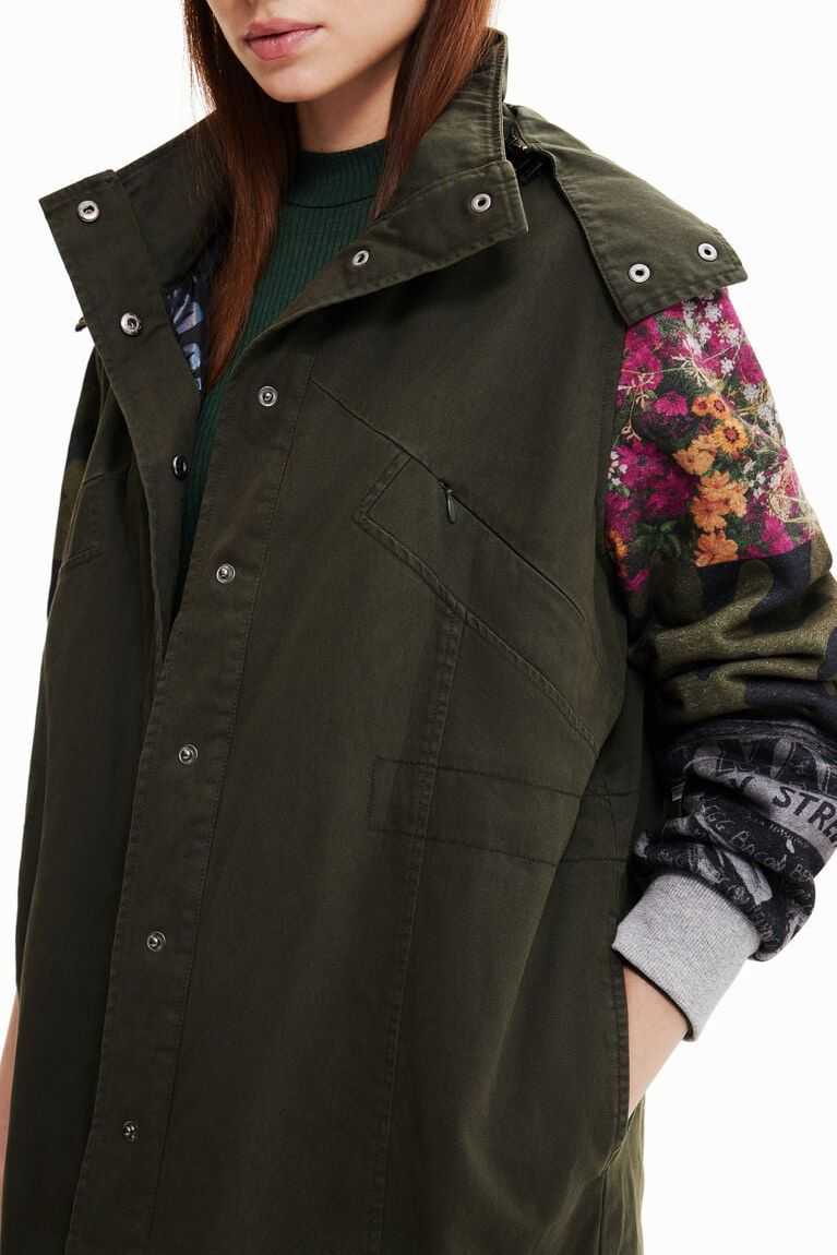 Desigual Hibrit long parka Ceket Kadın | 610359-CGI