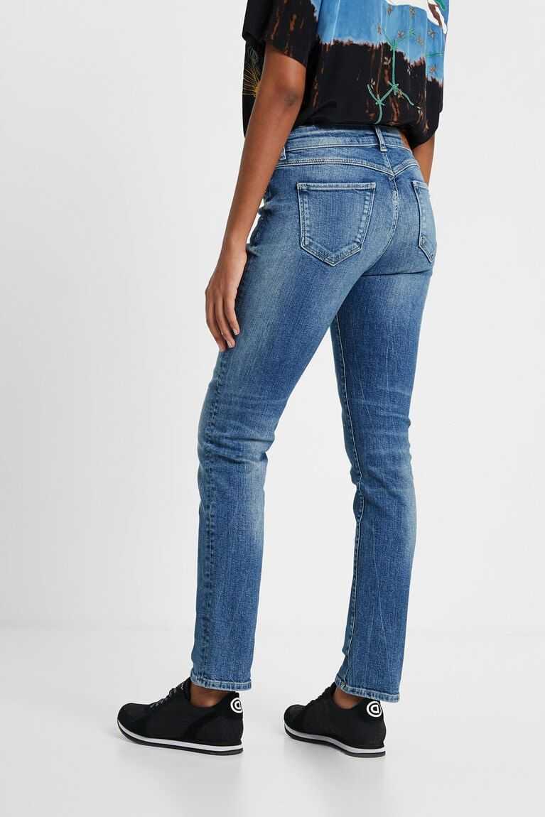 Desigual Jeans with studs Kot Pantolon Kadın | 465930-HYA