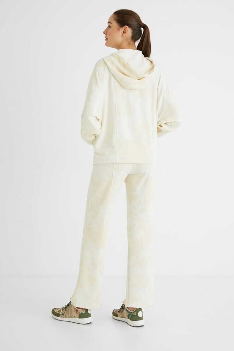 Desigual Kangaroo sweatshirt with hood Kazak Kadın | 243590-AZV