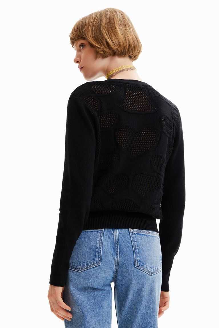 Desigual Knit corset pullover Kazak Kadın | 416089-EYA