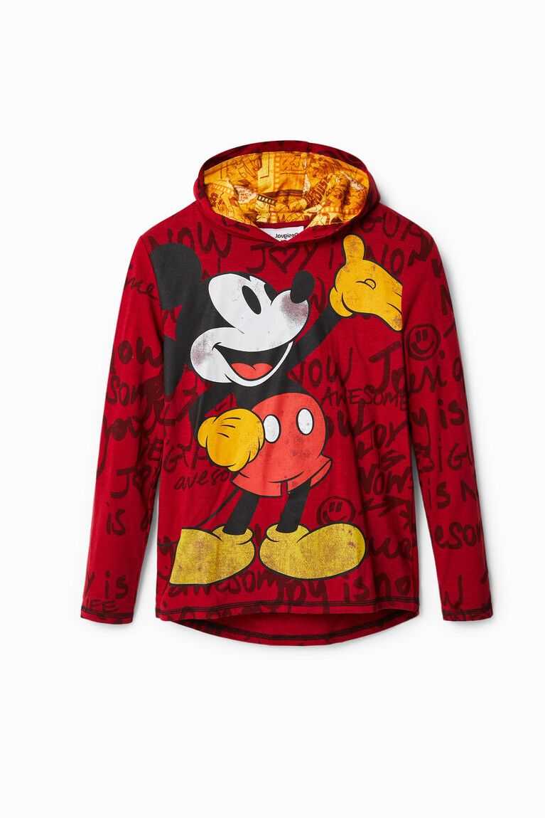 Desigual Kukuletalı Mickey Mouse Tişört Erkek Çocuk | 627859-JFT