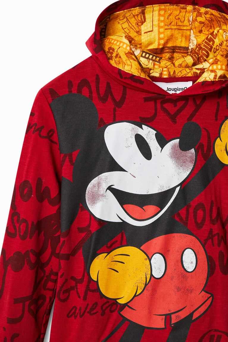 Desigual Kukuletalı Mickey Mouse Tişört Erkek Çocuk | 627859-JFT