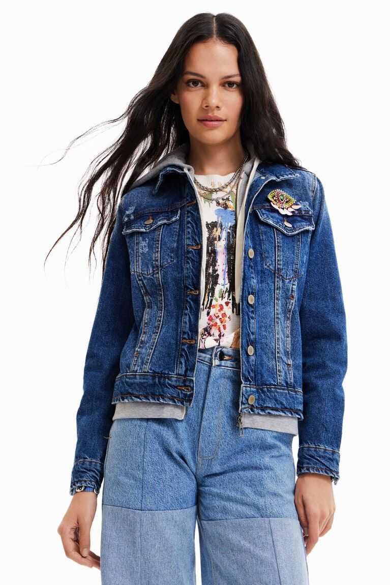 Desigual Kukuletalı denim Ceket Kadın | 521387-MDT