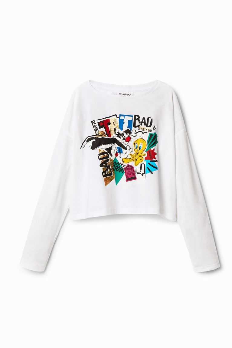 Desigual Kısa Looney Tunes Tişört Kiz Çocuk | 137859-YRJ