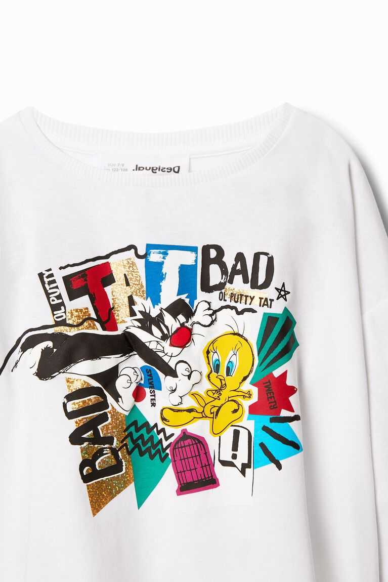 Desigual Kısa Looney Tunes Tişört Kiz Çocuk | 137859-YRJ