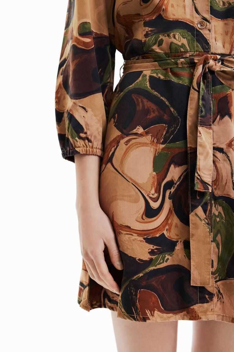 Desigual Kısa camouflage Elbise Kadın | 218635-CHN