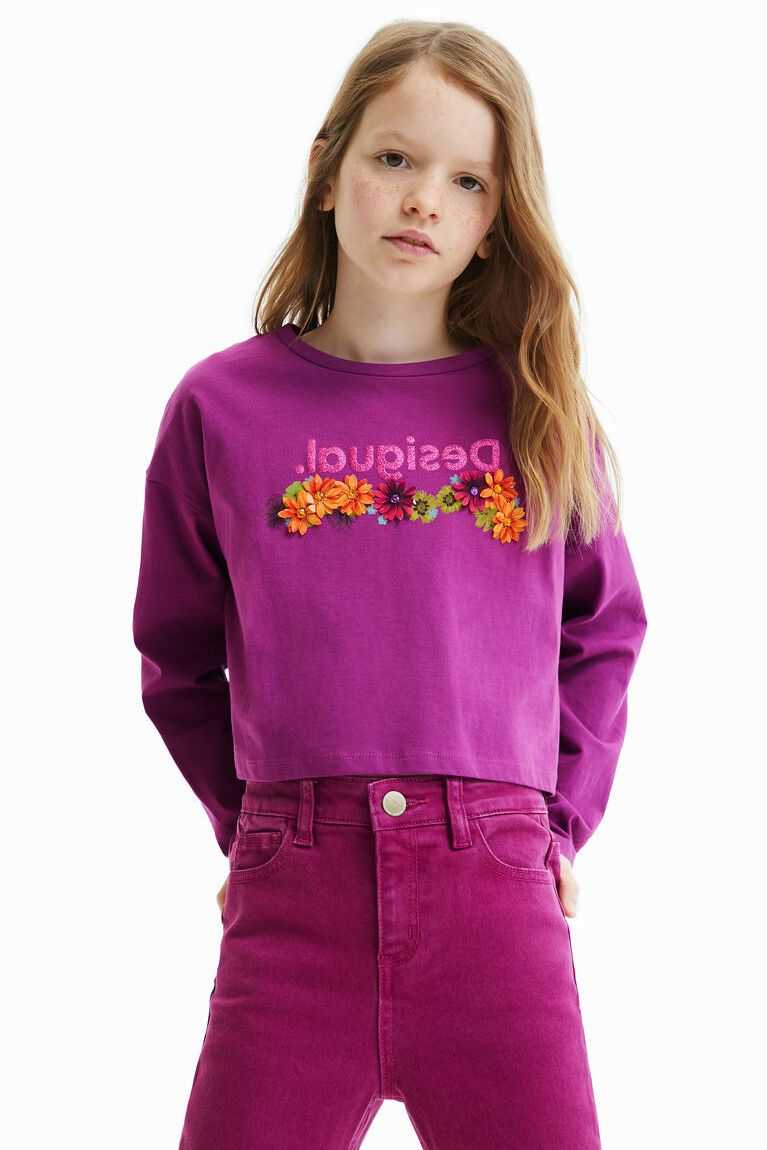 Desigual Kısa flower Tişört Kiz Çocuk | 786503-QGH