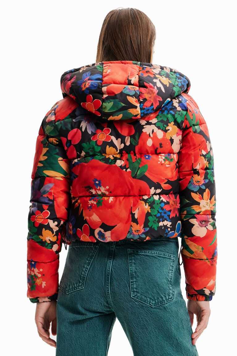 Desigual Kısa padded floral Ceket Kadın | 527419-MFV