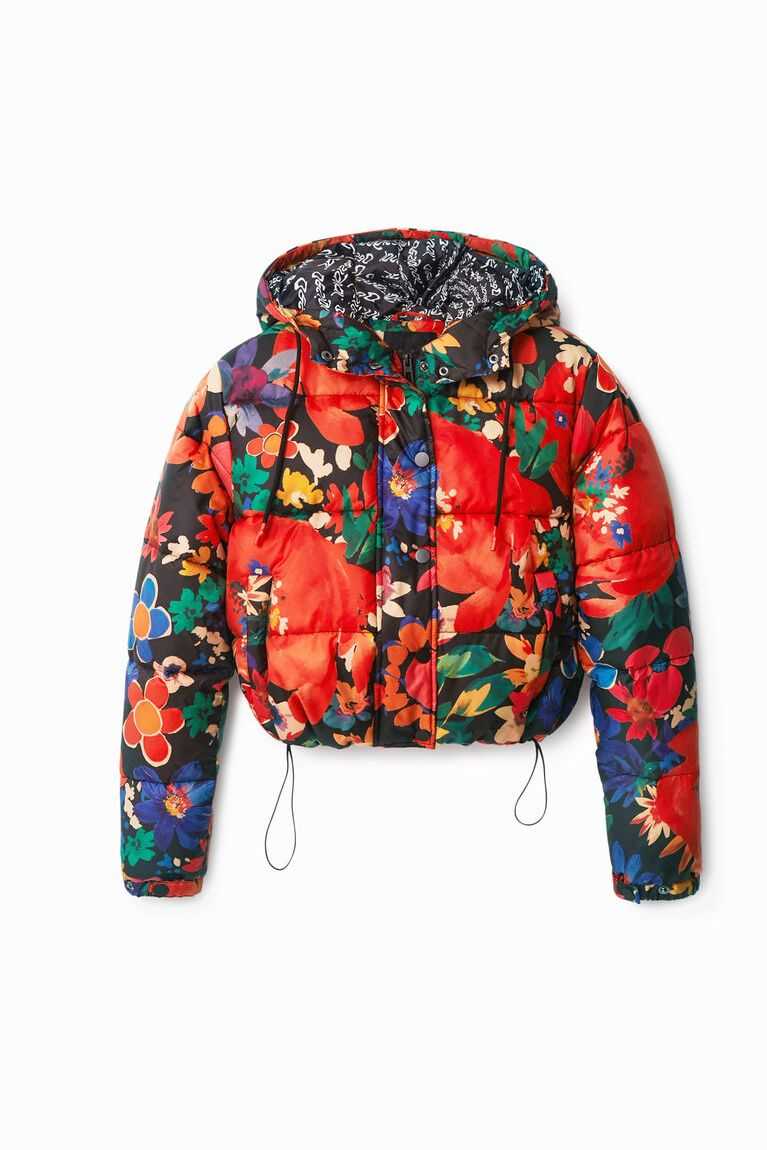 Desigual Kısa padded floral Ceket Kadın | 527419-MFV