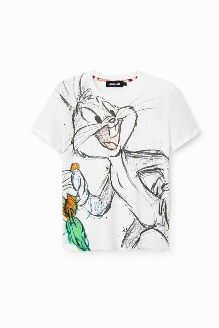 Desigual Kısa-sleeve Bugs Bunny Tişört Kadın | 241063-XEH