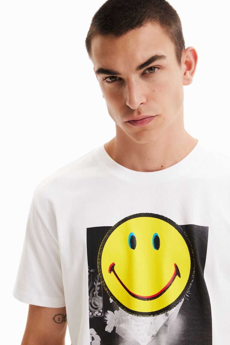 Desigual Kısa-sleeve Smiley Polo Gömlek Erkek | 173846-ZFU