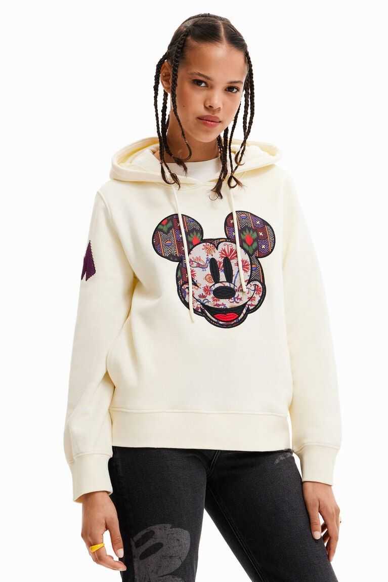 Desigual Large Disney\'s Mickey Mouse patch Tişörtü Kadın | 642150-OZS