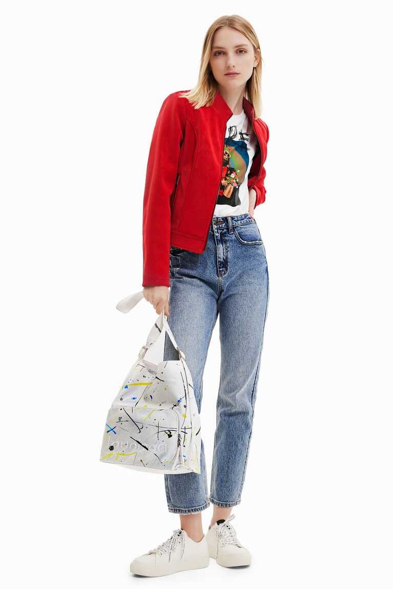 Desigual Large arty shoulder Çanta Kadın | 931247-RAP