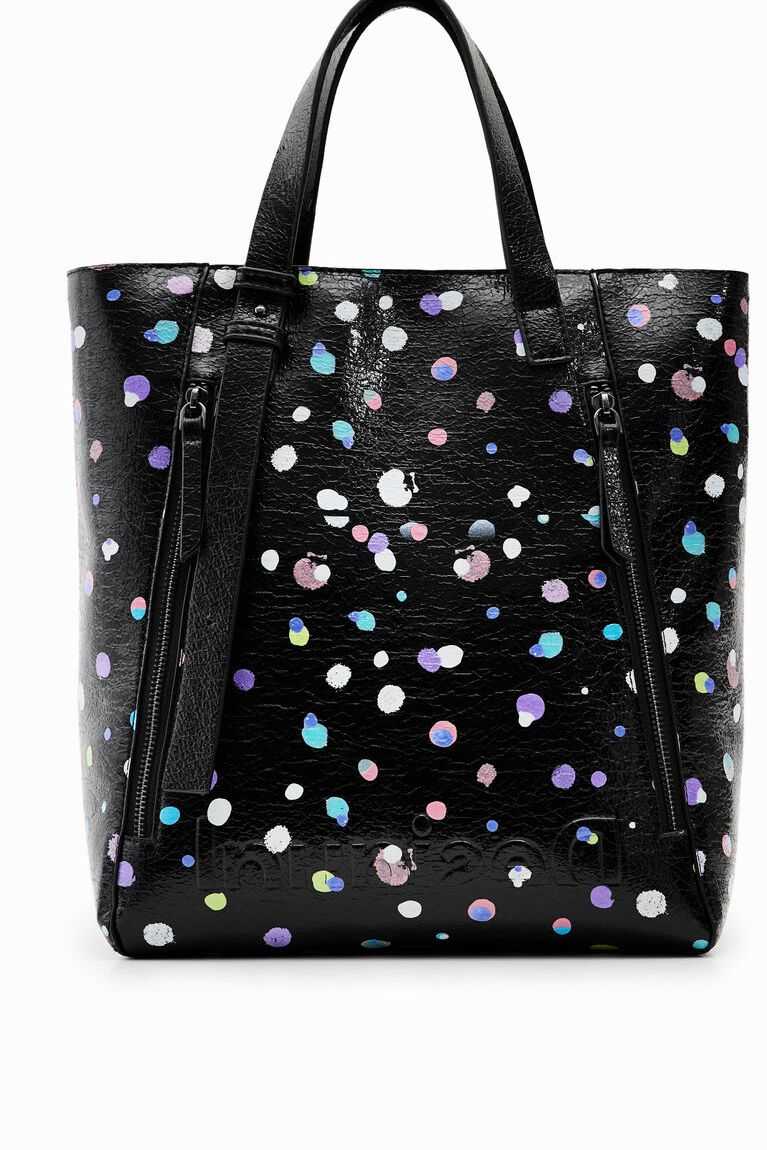 Desigual Large polka dot shopper Çanta Kadın | 749215-VOY