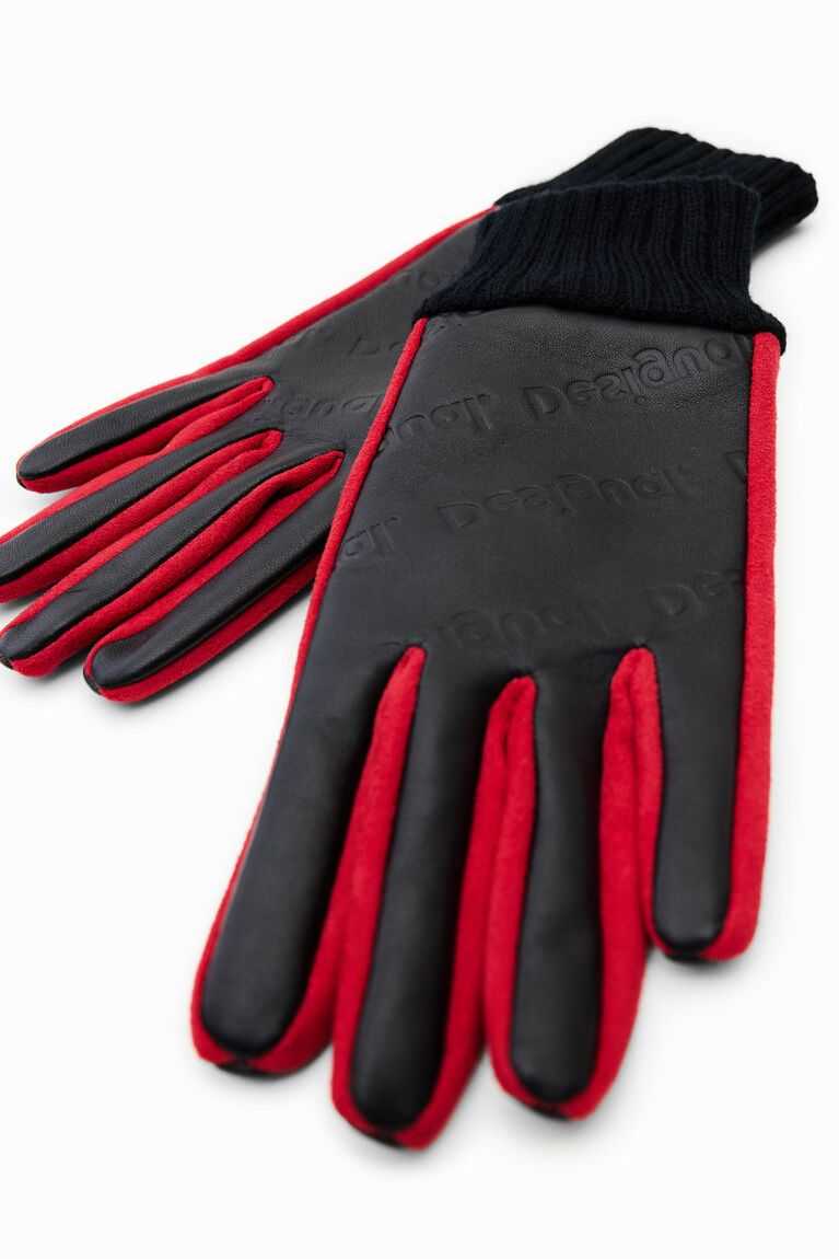 Desigual Logo gloves Şapkalar Kadın | 064215-NRP