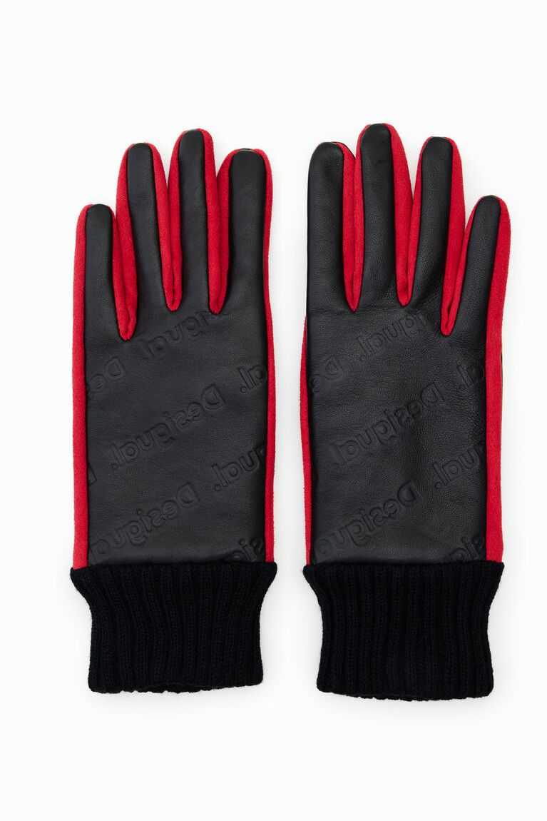 Desigual Logo gloves Şapkalar Kadın | 064215-NRP