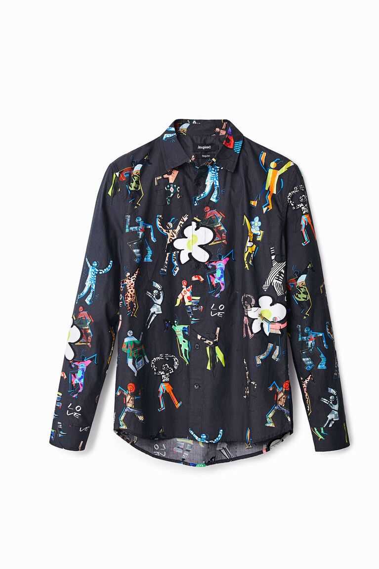 Desigual Long-sleeve dancing Gömlek Erkek | 780435-PHJ